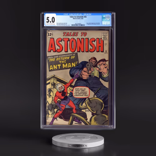 Tales to Astonish #35 CGC 5.0 Cream to Off-white Pages (Marvel Comics, 9/62)
