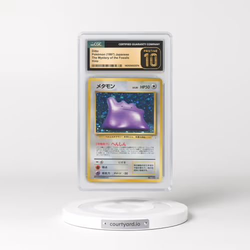 1997 Japanese Mystery of the Fossils Ditto - Holo (CGC 10 PRISTINE)