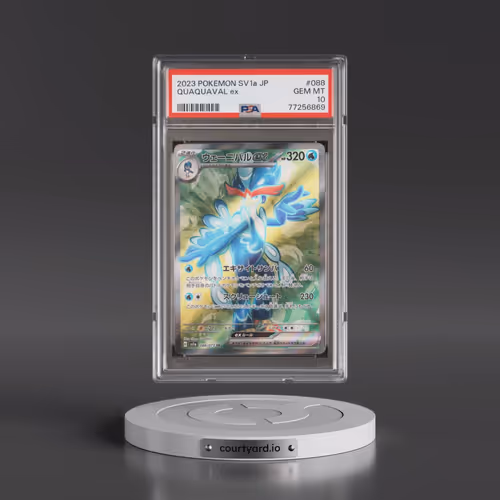 2023 Pokémon Sv1a-Triplet Beat #088 Quaquaval EX - Holo Super Rare (PSA 10 GEM MINT)