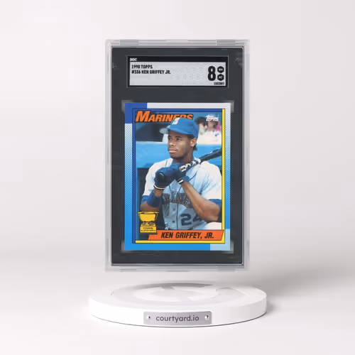 1990 Topps #336 Ken Griffey Jr (SGC 8 NM-MT)