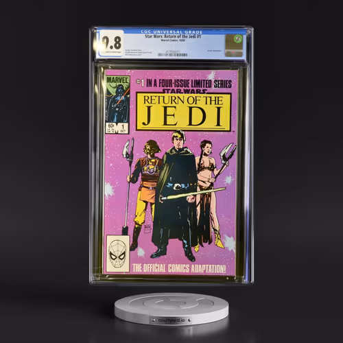 Star Wars: Return of the Jedi #1 CGC 9.8 Off-white to White Pages (Marvel Comics, 10/83)