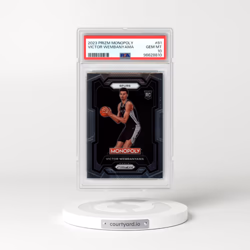 2023 Panini Prizm Monopoly #81 Victor Wembanyama (PSA 10 GEM MINT)