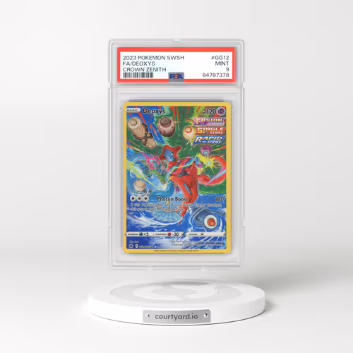 2022 Crown Zenith #GG12 Deoxys (PSA 9 MINT)