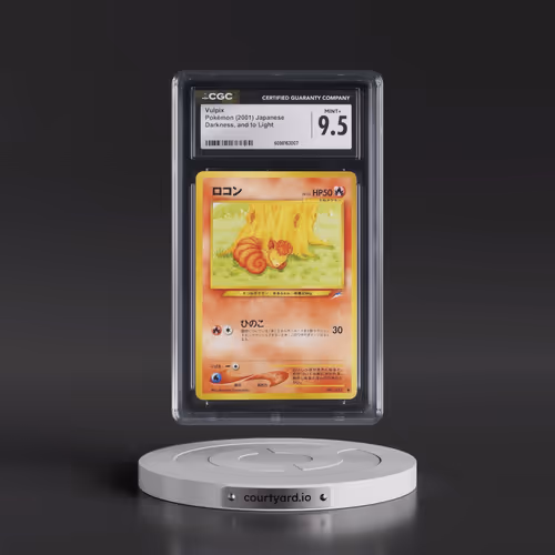 2001 Darkness, and to Light Vulpix (CGC 9.5 MINT+)