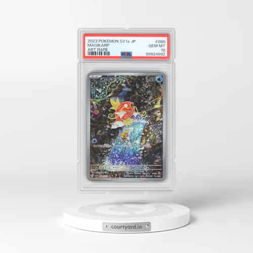 2023 Pokémon Sv1a-Triplet Beat #080 Magikarp - Art Rare (PSA 10 GEM MINT)