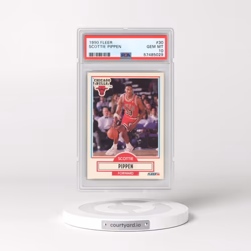 1990 Fleer #30 Scottie Pippen (PSA 10 GEM MINT)