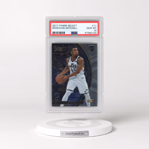2017 Panini Select #11 Donovan Mitchell (PSA 10 GEM MINT)