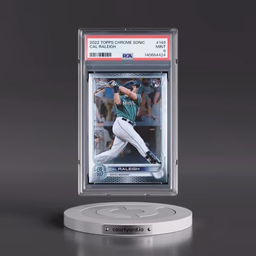 2022 Topps Chrome Sonic #149 Cal Raleigh (PSA 9 MINT)