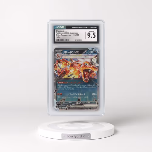 2023 Shiny Treasure ex #115/190 Charizard ex - Holo (CGC 9.5 MINT+)