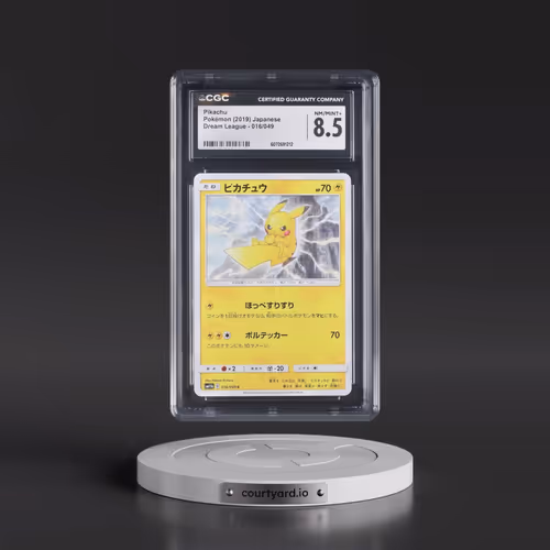 2019 Dream League #016/049 Pikachu (CGC 8.5 NM-MT+)