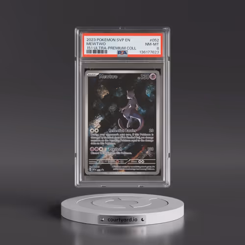 2023 Pokémon Svp EN-SV Black Star Promo #052 Mewtwo - 151 Ultra-Premium Collection (PSA 8 NM-MT)