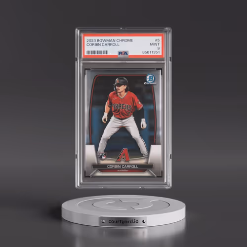 2023 Bowman Chrome #5 Corbin Carroll (PSA 9 MINT)
