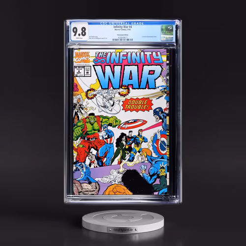 Infinity War #4 CGC 9.8 White Pages (Marvel Comics, 9/92) - Newsstand Edition