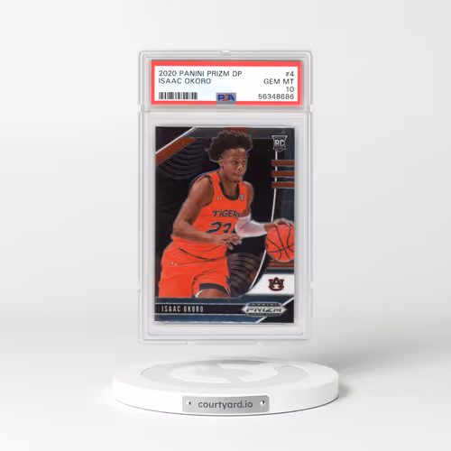 2020 Panini Prizm Draft Picks #4 Isaac Okoro (PSA 10 GEM MINT)