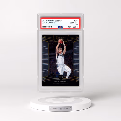 2018 Panini Select #25 Luka Doncic (PSA 10 GEM MINT)
