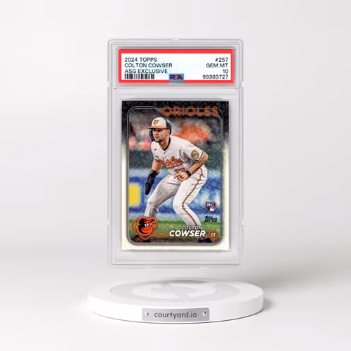 2024 Topps #257 Colton Cowser - All-Star Game Exclusive (PSA 10 GEM MINT)