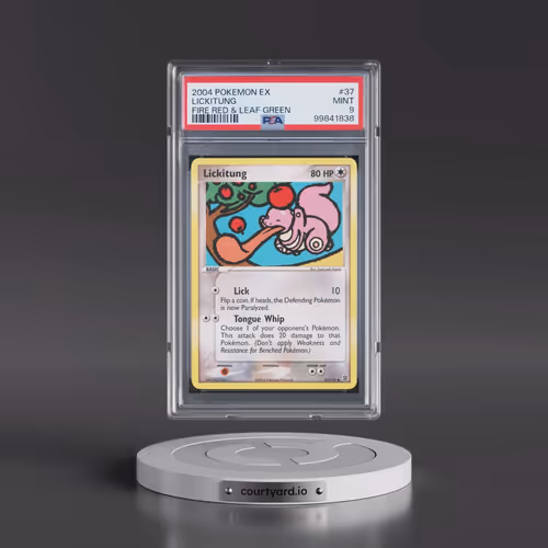2004 Pokémon EX Fire Red & Leaf Green #37 Lickitung (PSA 9 MINT)