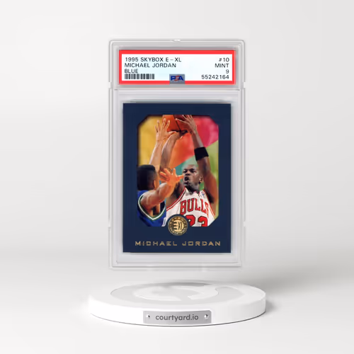 1995 Skybox E-XL #10 Michael Jordan - Blue (PSA 9 MINT)