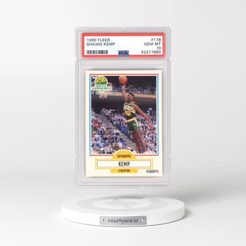 1990 Fleer #178 Shawn Kemp (PSA 10 GEM MINT)