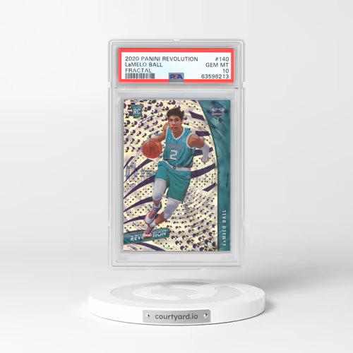 2020 Panini Revolution #140 LaMelo Ball - Fractal (PSA 10 GEM MINT)