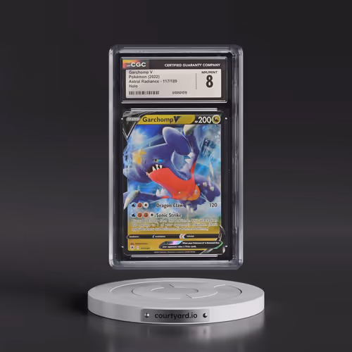 2022 Astral Radiance #117/189 Garchomp V - Holo (CGC 8 NM-MT)