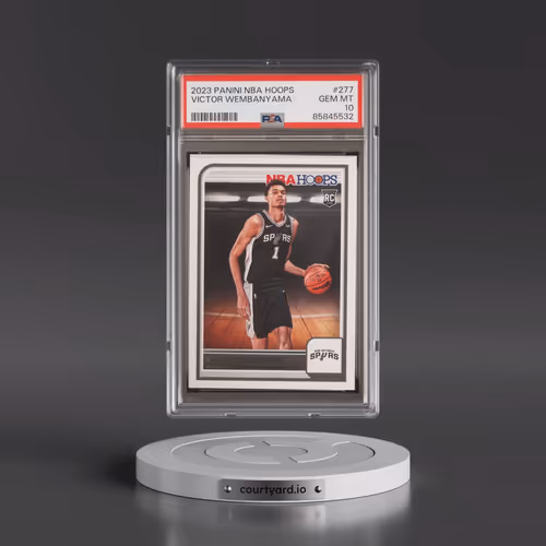 2023 Panini NBA Hoops #277 Victor Wembanyama (PSA 10 GEM MINT)