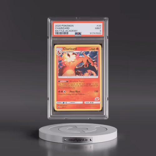 2020 Pokémon Battle Academy #39 Charizard (PSA 9 MINT)