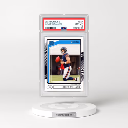2024 Panini Donruss #327 Caleb Williams (PSA 10 GEM MINT)