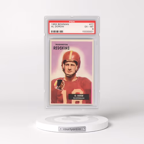 1955 Bowman #77 Al Dorow (PSA 6 EX-MT)