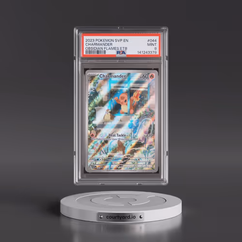2023 Pokémon Svp EN-SV Black Star Promo #044 Charmander - Obsidian Flames Elite Trainer Box (PSA 9 M