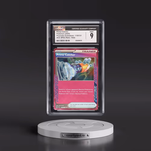 2024 Prismatic Evolutions - PRE EN #119/131 Prime Catcher - ACE SPEC Rare Holo (CGC 9 MINT)