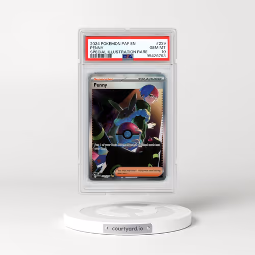 2024 Pokémon Paf EN-Paldean Fates #239 Penny - Special Illustration Rare (PSA 10 GEM MINT)