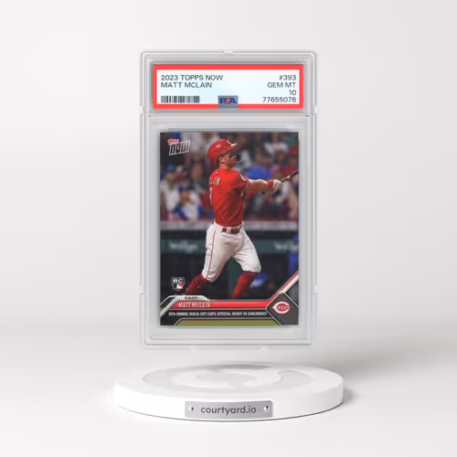2023 Topps Now #393 Matt Mclain (PSA 10 GEM MINT)