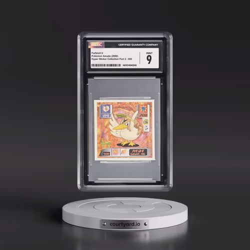 2000 Hyper Sticker Collection Part 3 (2000) #500 Farfetch'd (CGC 9 MINT)