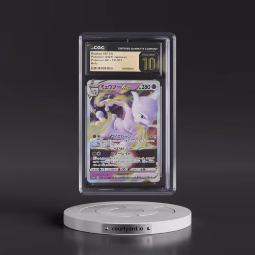 2022 Pokémon GO #031/071 Mewtwo VSTAR - Holo (CGC 10 PRISTINE)