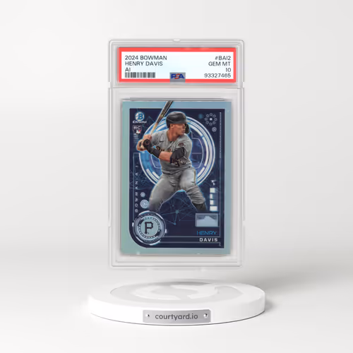 2024 Bowman Bowman AI #BAI2 Henry Davis (PSA 10 GEM MINT)