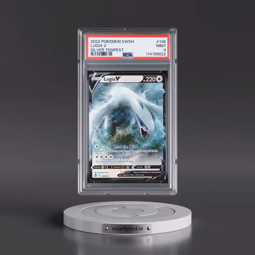 2022 Pokémon Sword & Shield Silver Tempest #138 Lugia V - Holo (PSA 9 MINT)