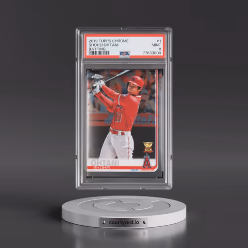 2019 Topps Chrome #1 Shohei Ohtani (PSA 9 MINT)