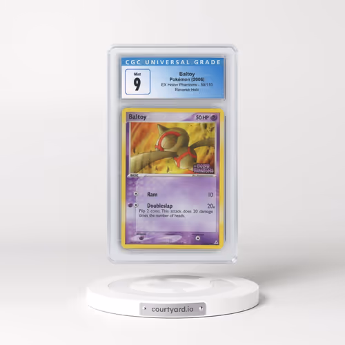 2006 EX Holon Phantoms #59/110 Baltoy - Reverse Holo (CGC 9 MINT)