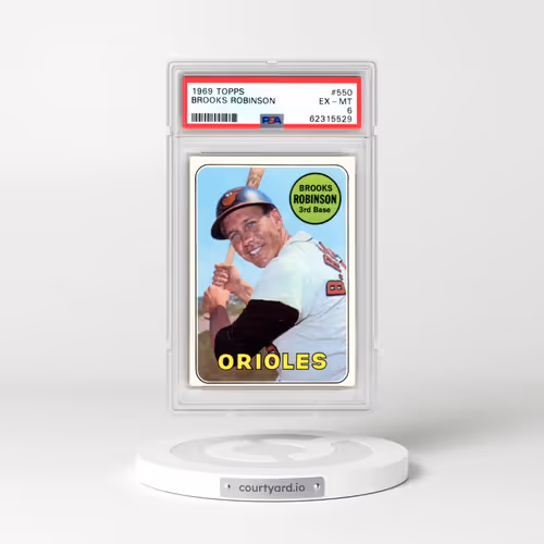 1969 Topps #550 Brooks Robinson (PSA 6 EX-MT)