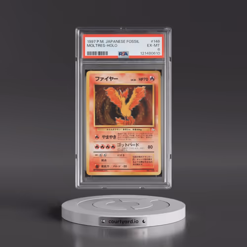 1997 Pokémon Fossil #146 Moltres - Holo (PSA 6 EX-MT)