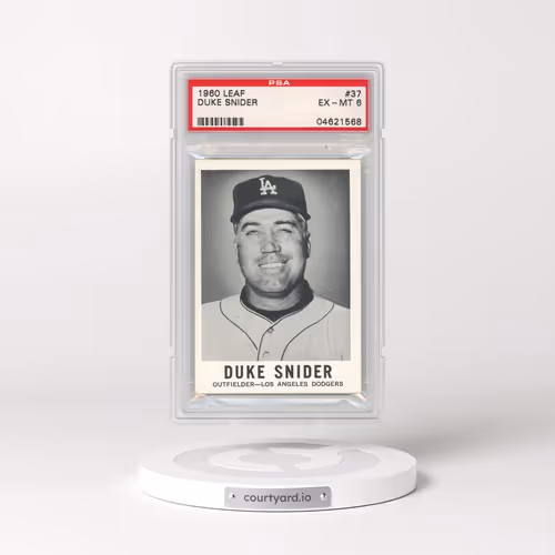1960 Leaf #37 Duke Snider (PSA 6 EX-MT)