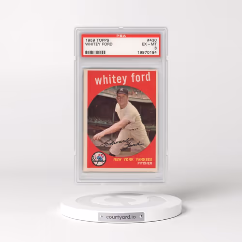 1959 Topps #430 Whitey Ford (PSA 6 EX-MT)