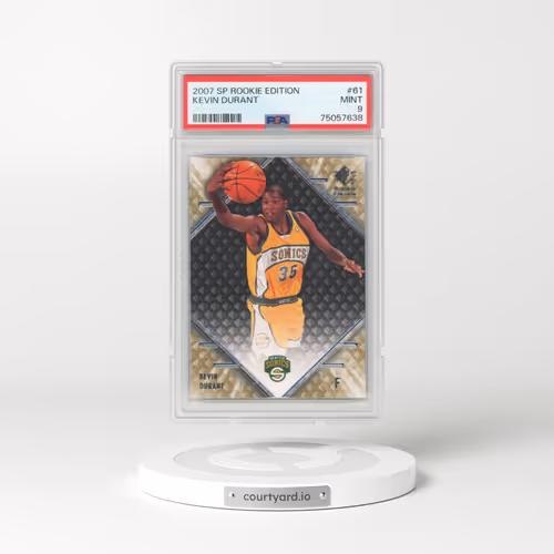2007 SP Rookie Edition #61 Kevin Durant (PSA 9 MINT)