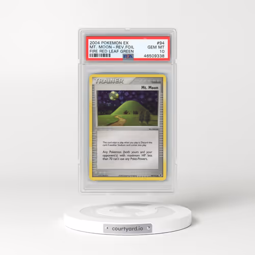 2004 Pokémon EX Fire Red & Leaf Green #94 MT. Moon - Reverse Foil (PSA 10 GEM MINT)
