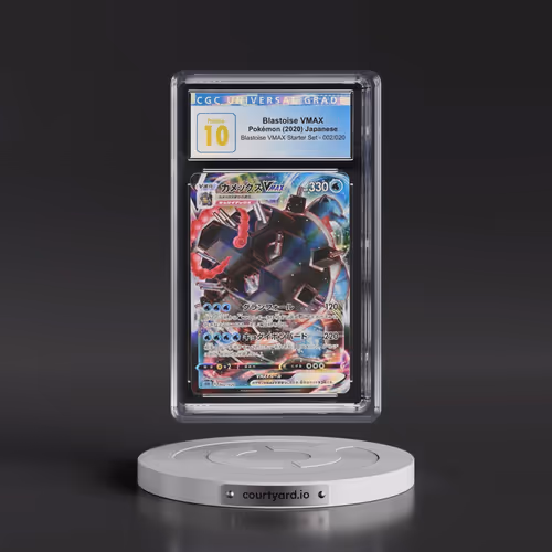 2020 Blastoise VMAX Starter Set #002/020 Blastoise VMAX - Holo (CGC 10 PRISTINE)