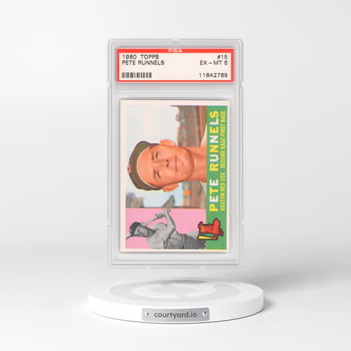 1960 Topps #15 Pete Runnels (PSA 6 EX-MT)