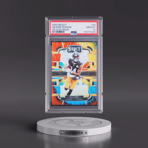 2023 Panini Select #83 George Pickens - Tie-Dye Prizm (PSA 10 GEM MINT)