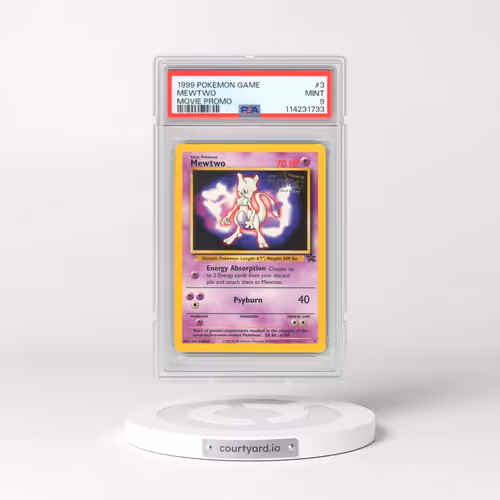 1999 Pokémon Game Movie #3 Mewtwo - Movie Promo (PSA 9 MINT)