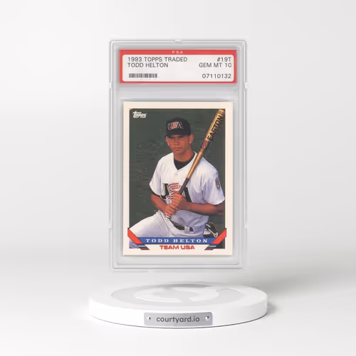 1993 Topps Traded #19T Todd Helton (PSA 10 GEM MINT)